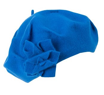 Dámsky zimný baret Flameta modrá
