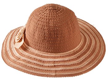 Letný klobúk 7006 oriešková