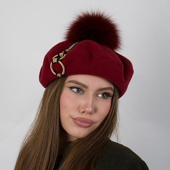 Dámsky luxusný baret Muler 