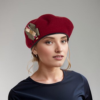 Dámsky baret Gopla červená  