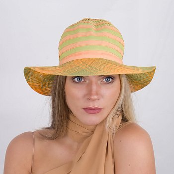 Záhradný, plážový klobúk 1024182H oranžová