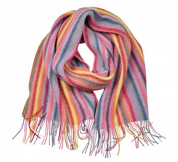 Zimný pletený šál 8-SMC