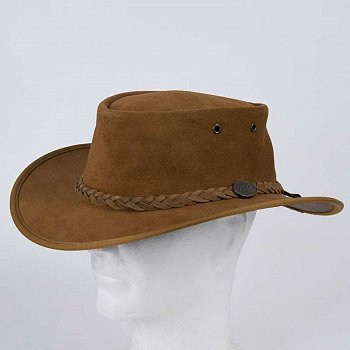 Pánsky kožený klobúk 1061HI