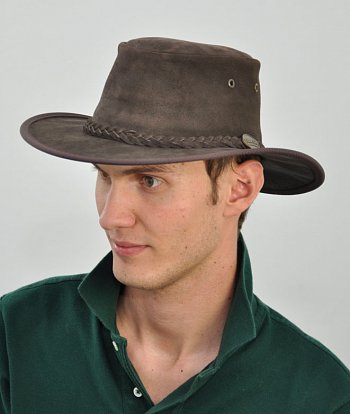Kožený klobúk 1061CH
