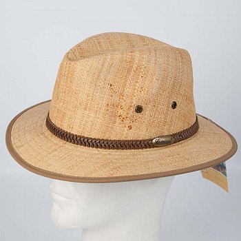 Pevný slamený klobúk 9668-801-8744