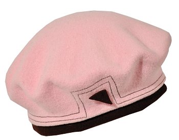 Vlnený baret Firson ružová