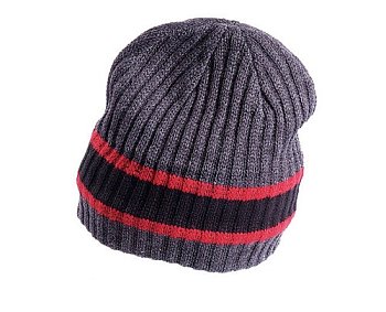 čiapka W4-3409H tmavošedá (antrazit)