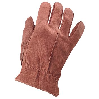 Kožené rukavice 6623 vínová(bordo) S